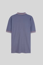 Red/Pink Tipped Polo Shirt