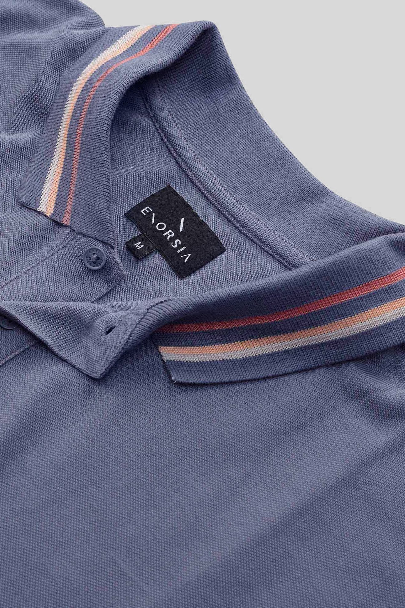 Red/Pink Tipped Polo Shirt