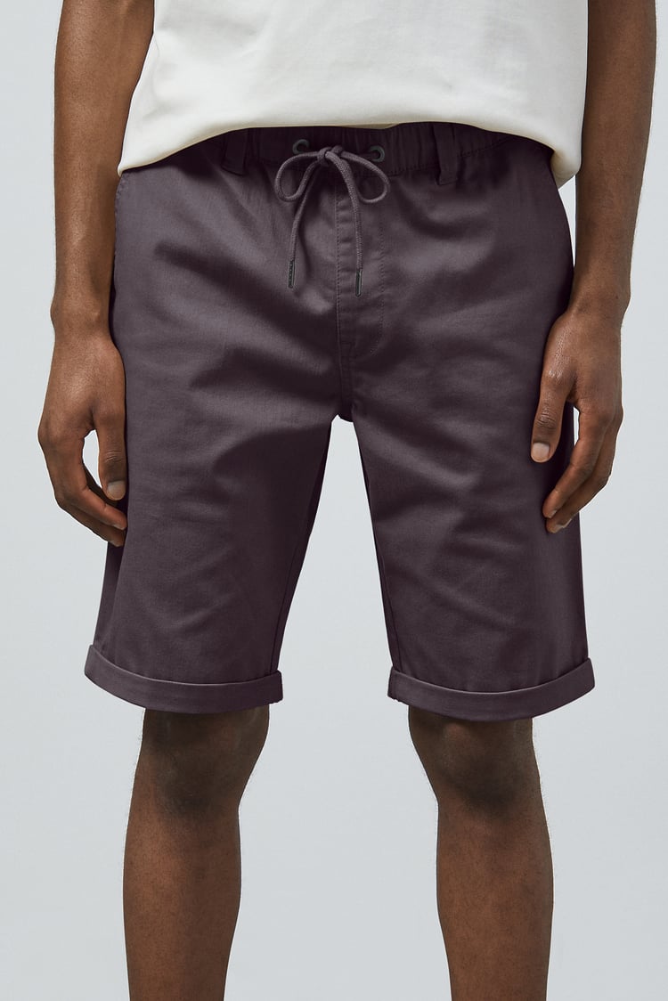 Folded Hem Shorts