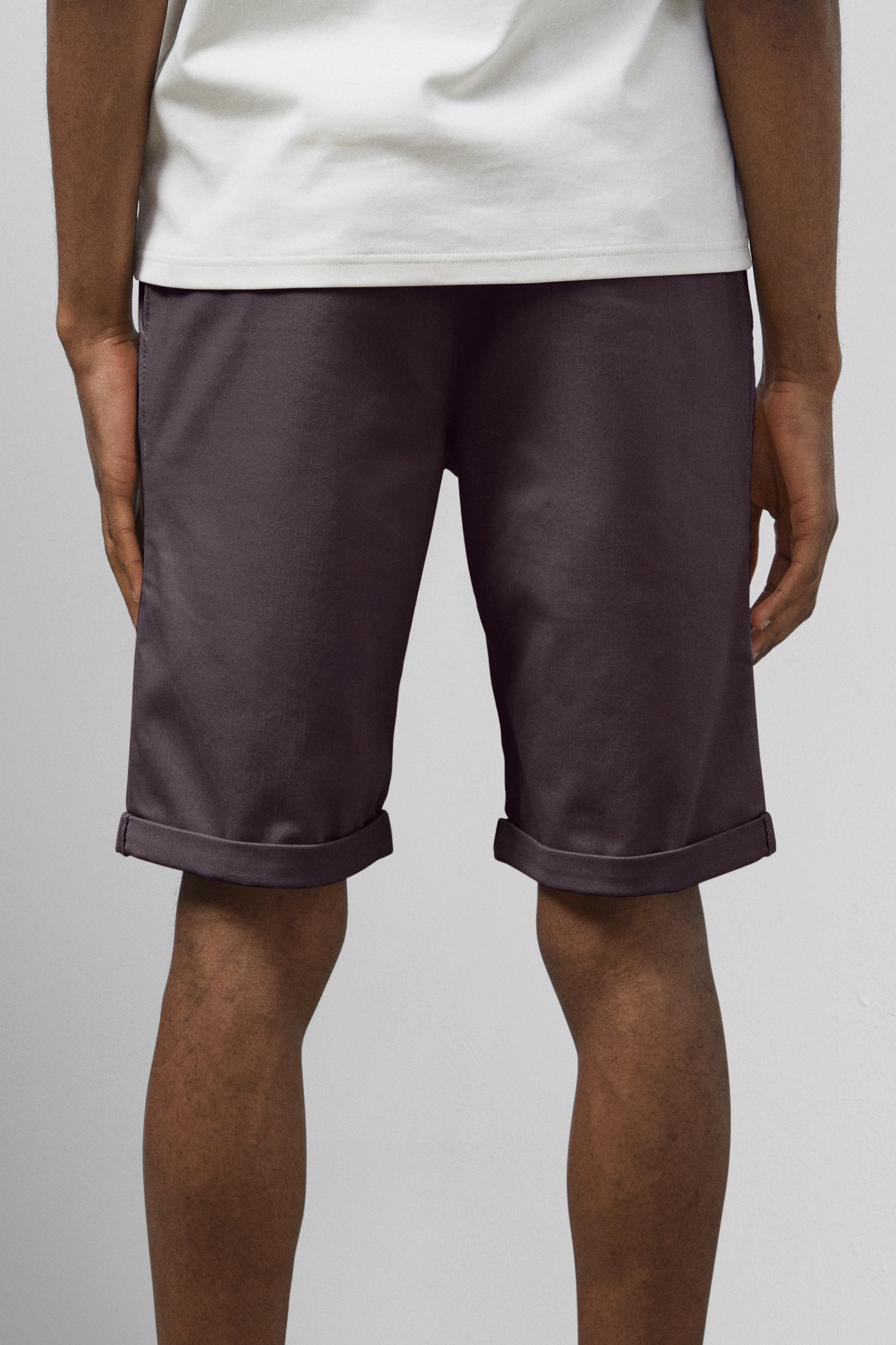 Folded Hem Shorts
