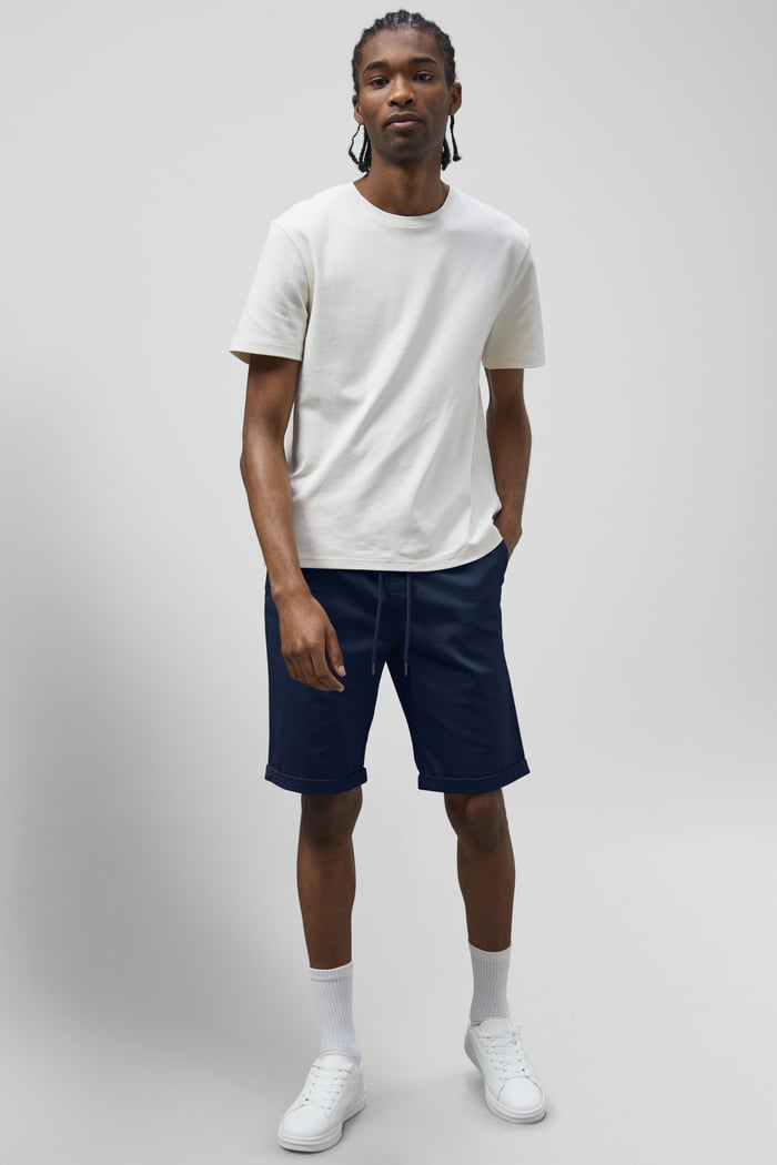 Folded Hem Shorts
