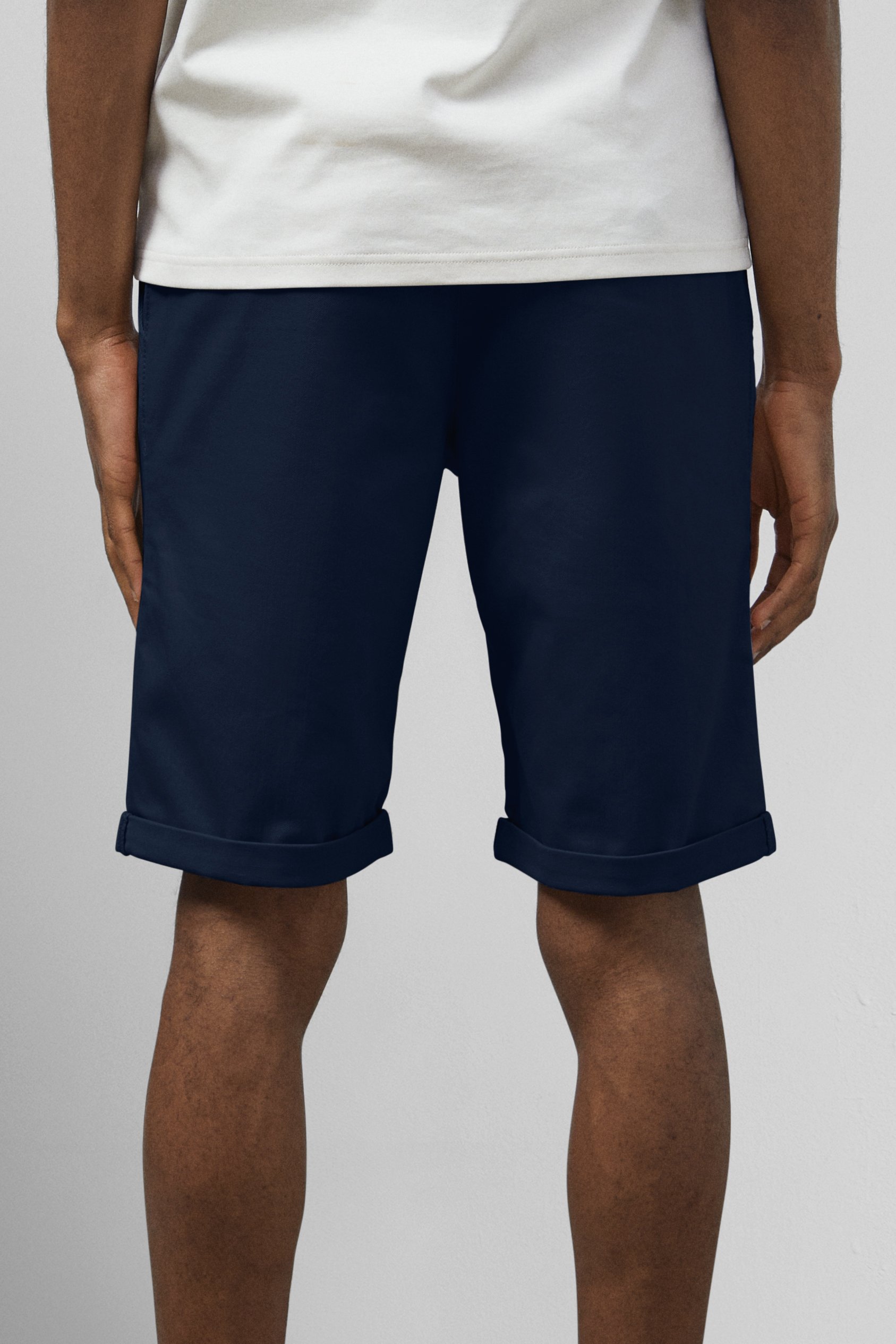 Folded Hem Shorts