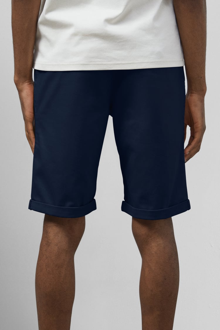 Folded Hem Shorts