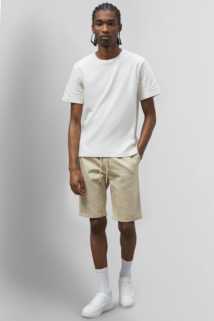 Folded Hem Shorts