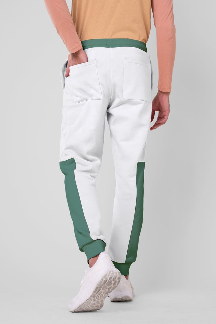 Mens Colour Block Jogger