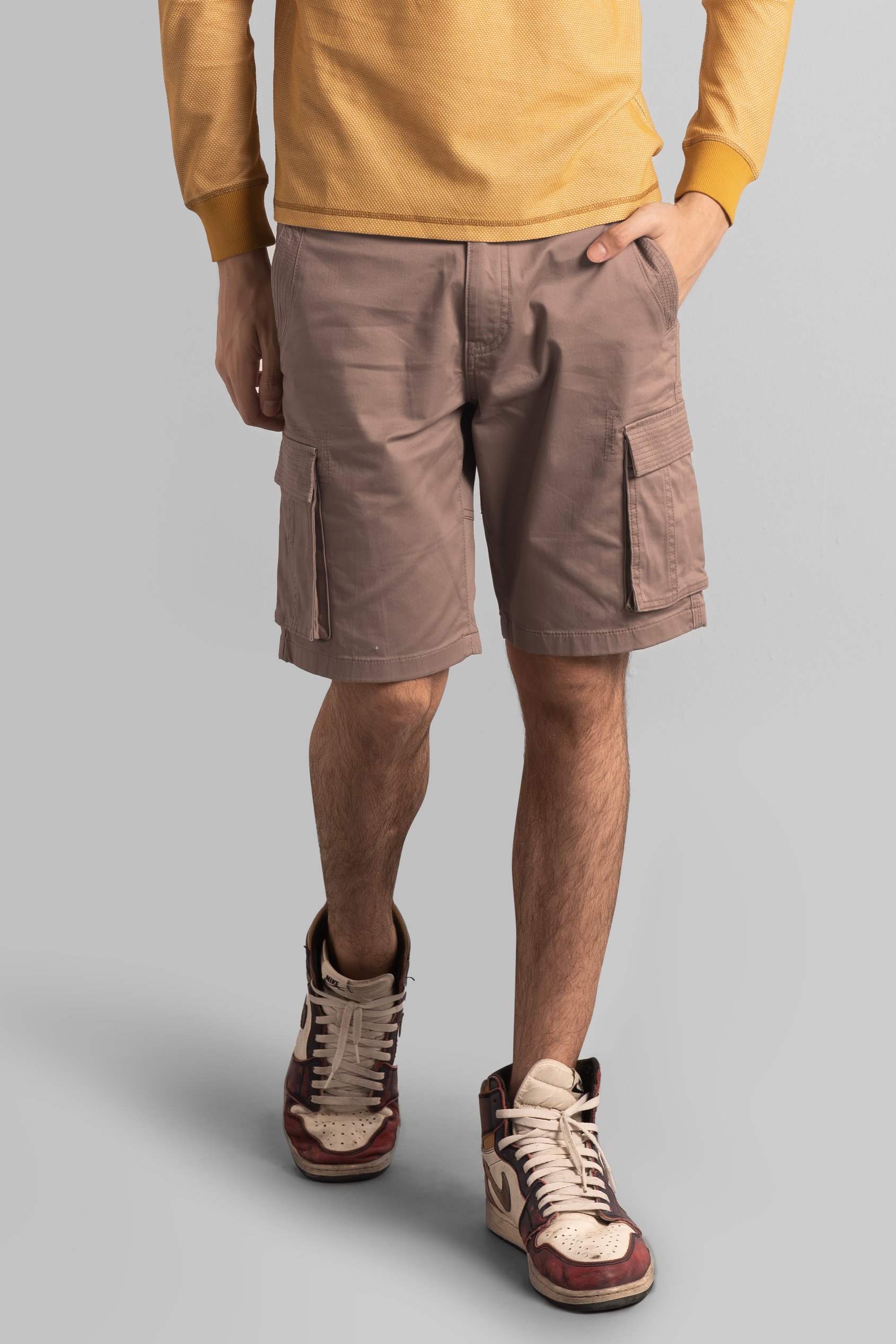 Mens Cargo Utility Shorts