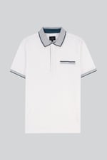 Men's Bird Eye Collar Polo Shirt