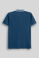 Men's Bird Eye Collar Polo Shirt