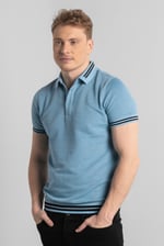 Design Pique Polo With Rib Detailing