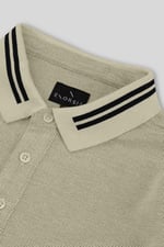 Design Pique Polo With Rib Detailing
