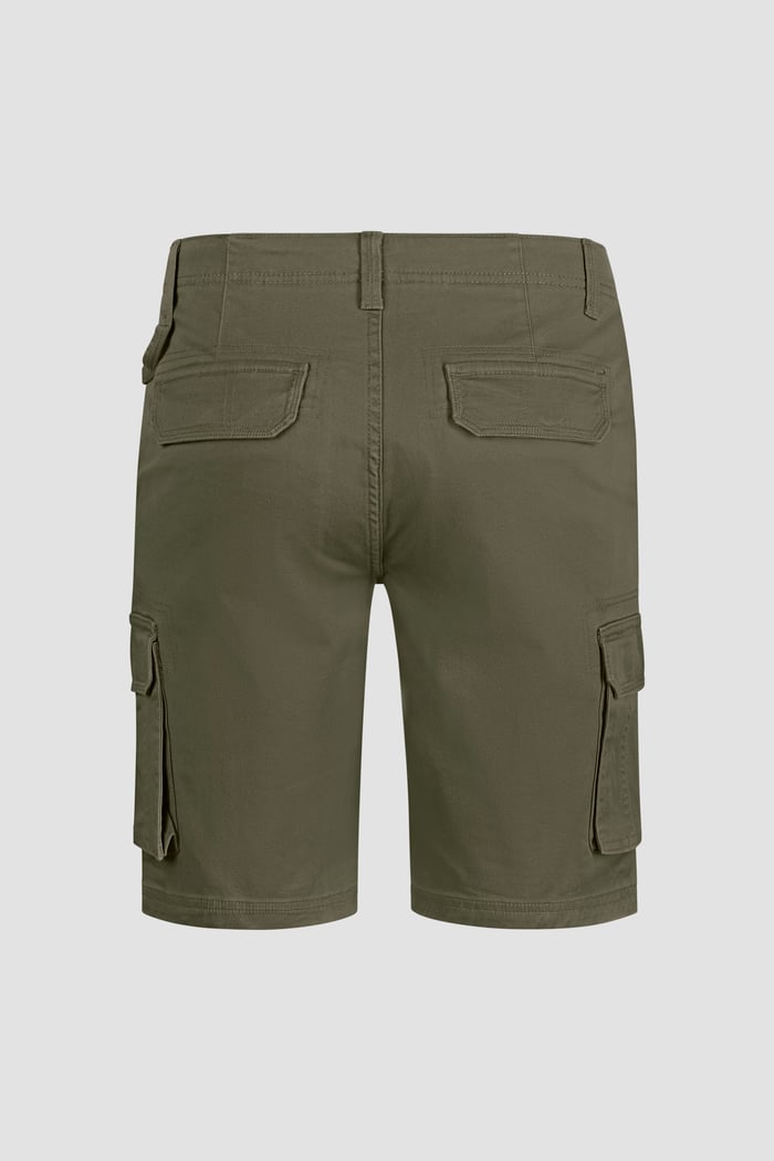 Men's Stretch Cotton Cargo Shorts