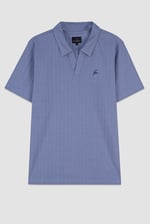 Rib Textured Men’s Polo Shirt