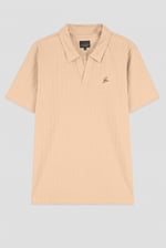 Rib Textured Men’s Polo Shirt
