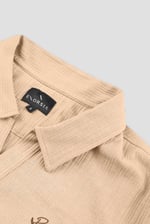 Rib Textured Men’s Polo Shirt