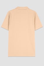 Rib Textured Men’s Polo Shirt
