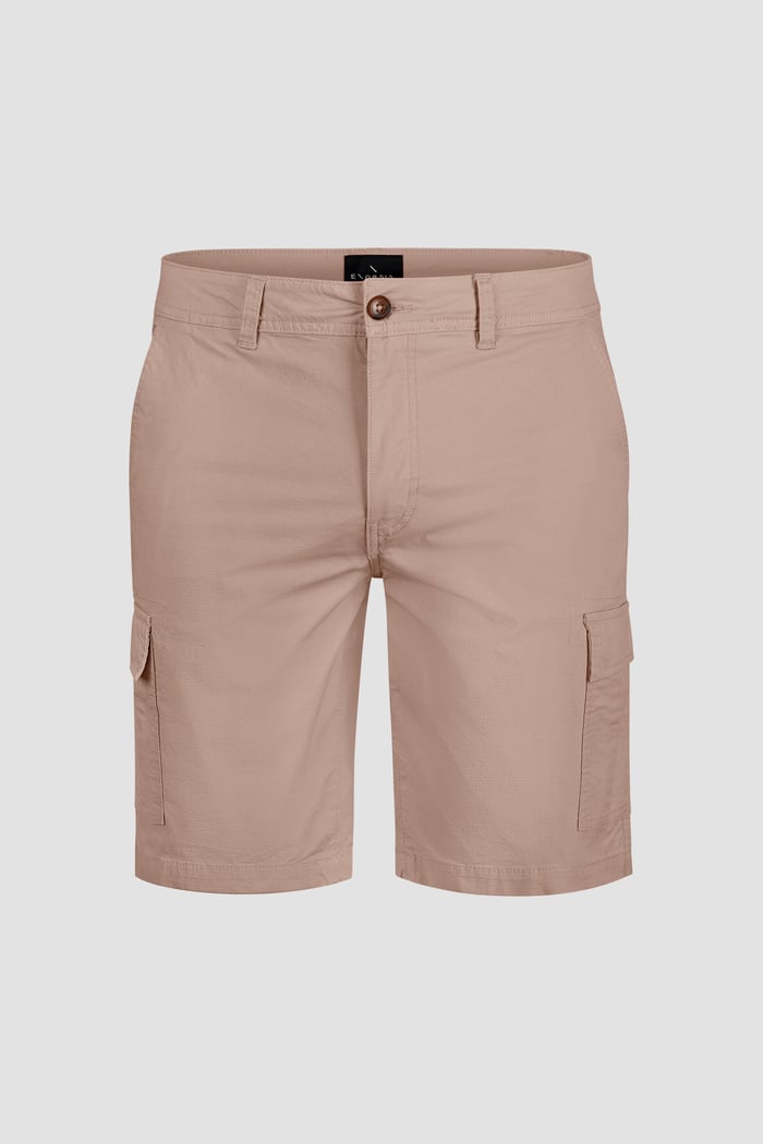 Ripstop Textured Cargo Shorts