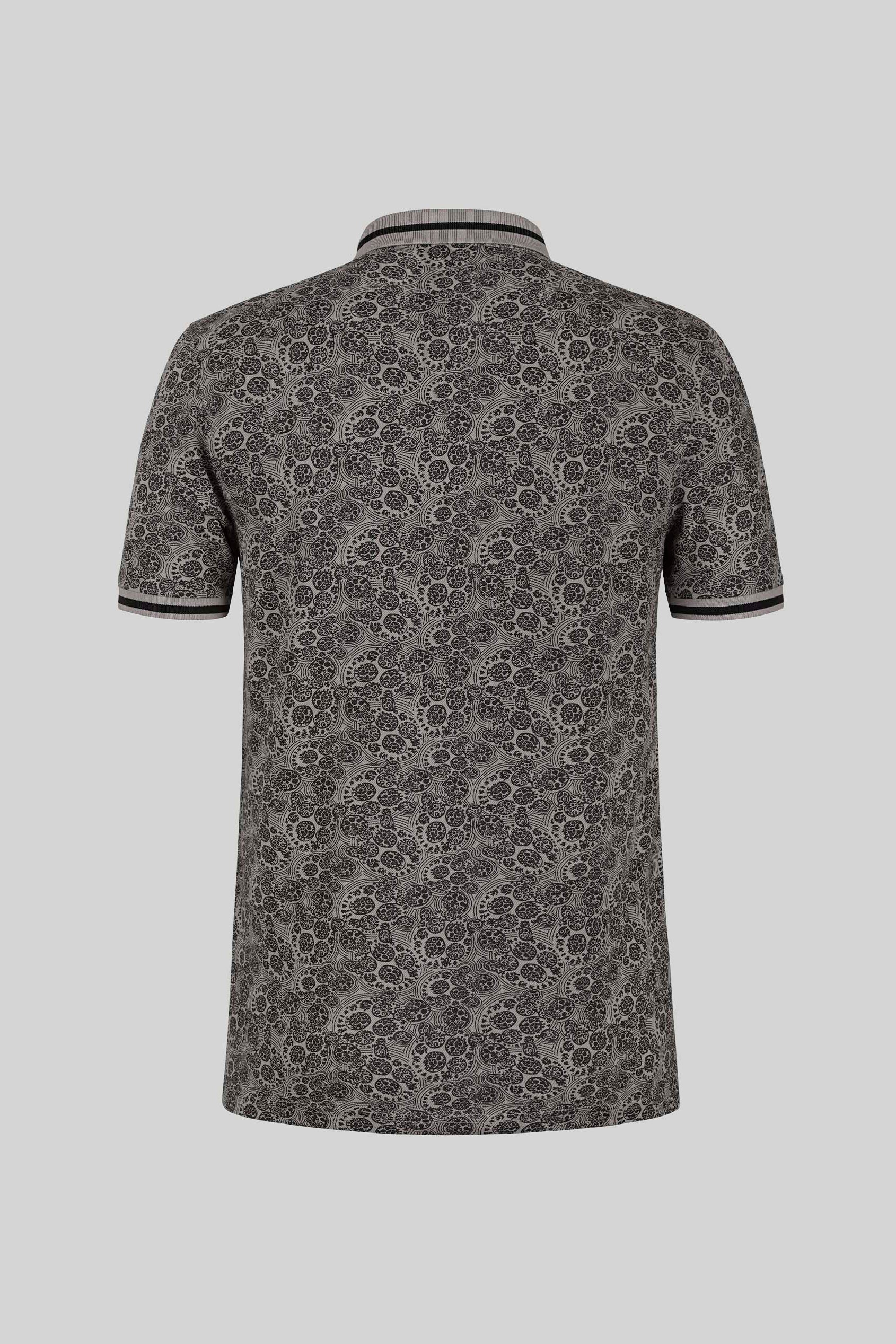 Turtle Shell Inspired Short Sleeves Polo Shirt