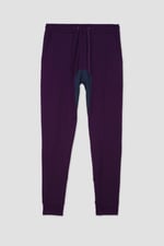 Mens Fleece Joggers With Contrast Panels