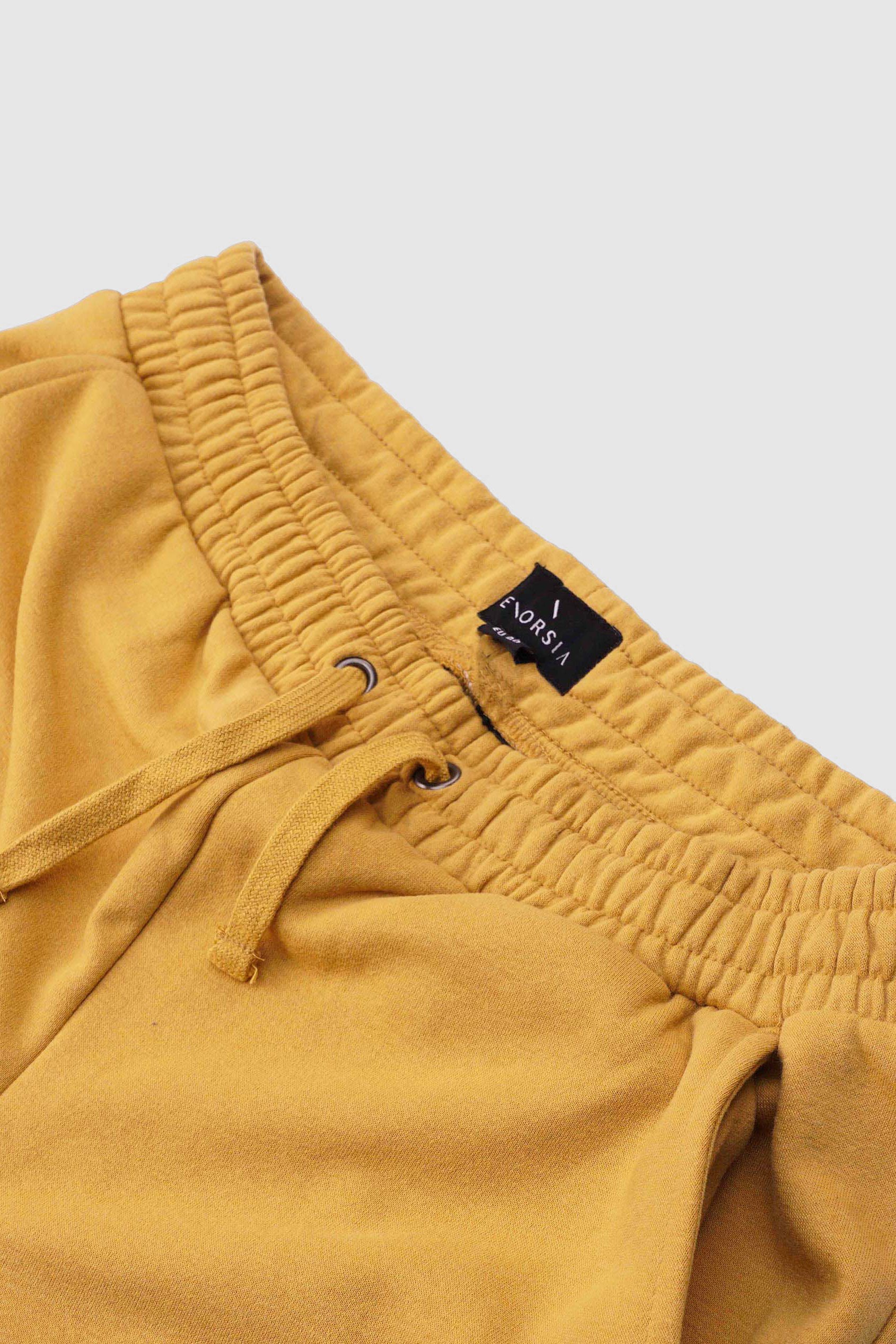 Mens Fleece Joggers With Contrast Panels