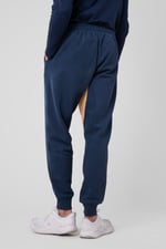 Mens Fleece Joggers With Contrast Panels