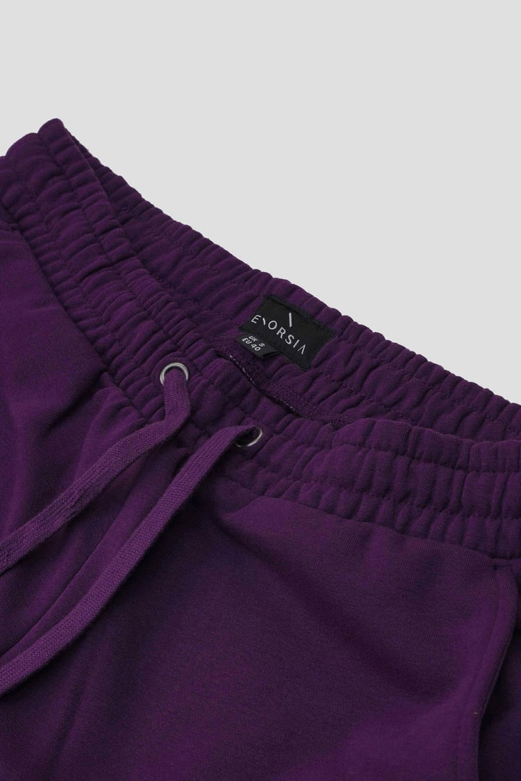 Mens Fleece Joggers With Contrast Panels