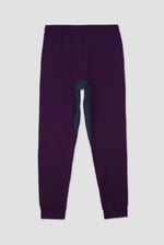 Mens Fleece Joggers With Contrast Panels