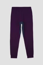 Mens Fleece Joggers With Contrast Panels