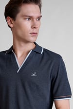 V-Neck Classic Polo Shirt