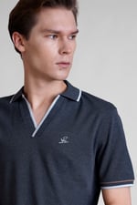 V-Neck Classic Polo Shirt