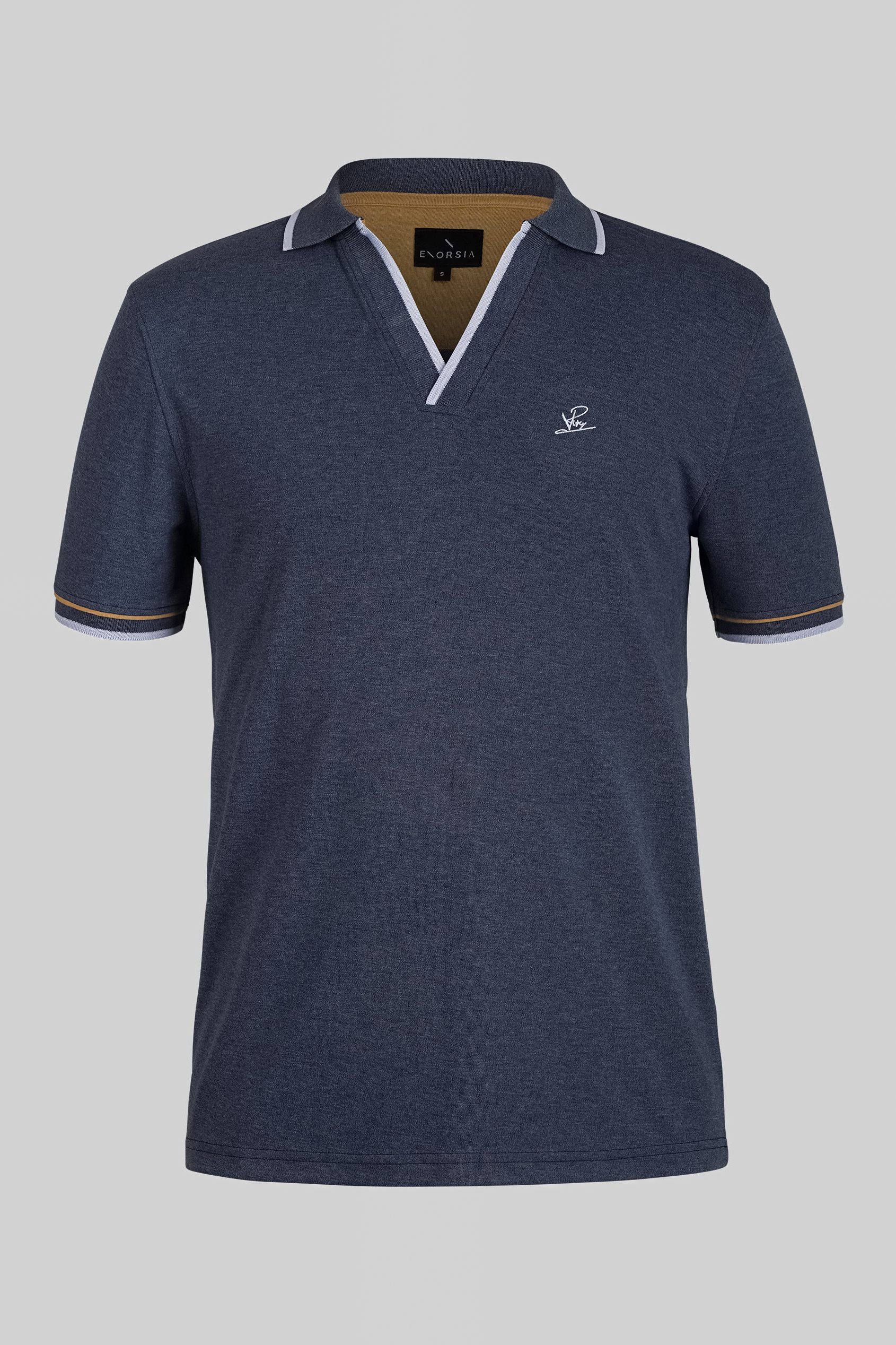 V-Neck Classic Polo Shirt