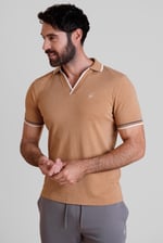 V-Neck Classic Polo Shirt