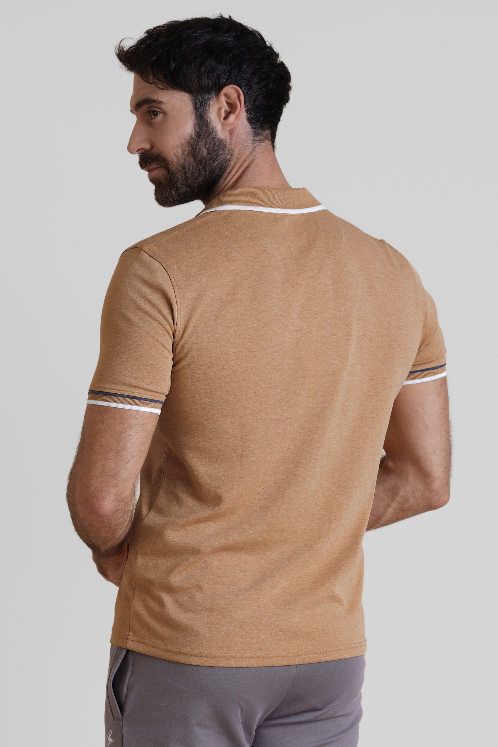 V-Neck Classic Polo Shirt
