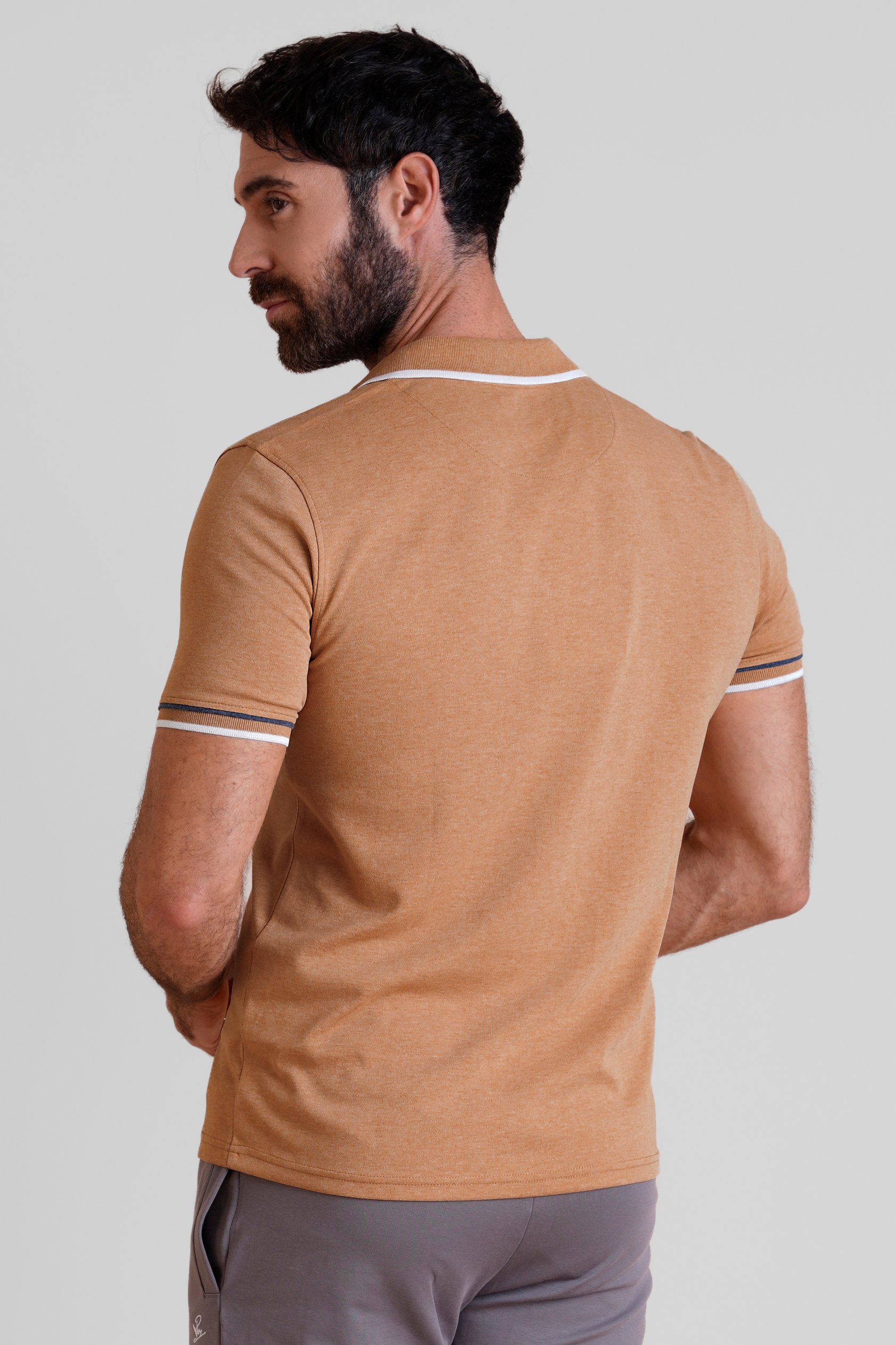 V-Neck Classic Polo Shirt
