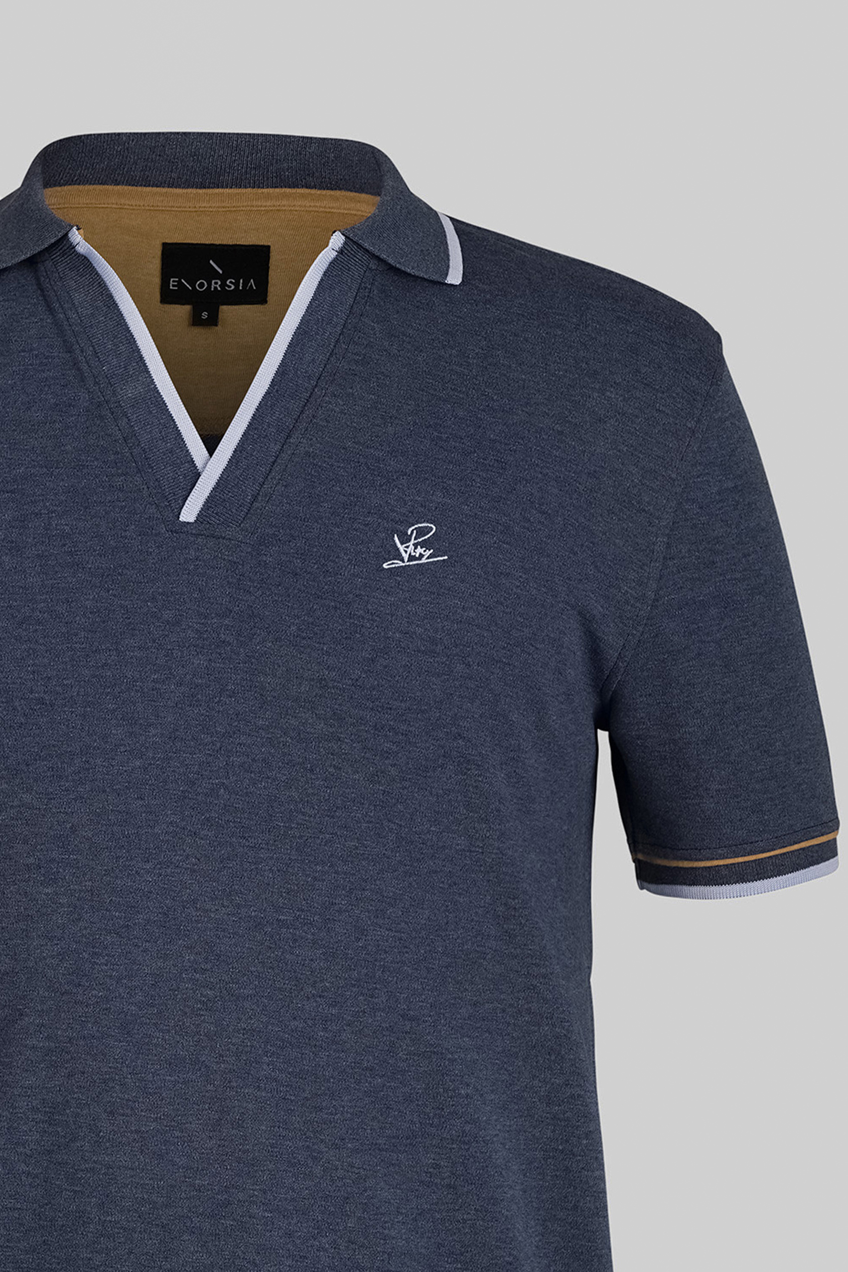 V-Neck Classic Polo Shirt