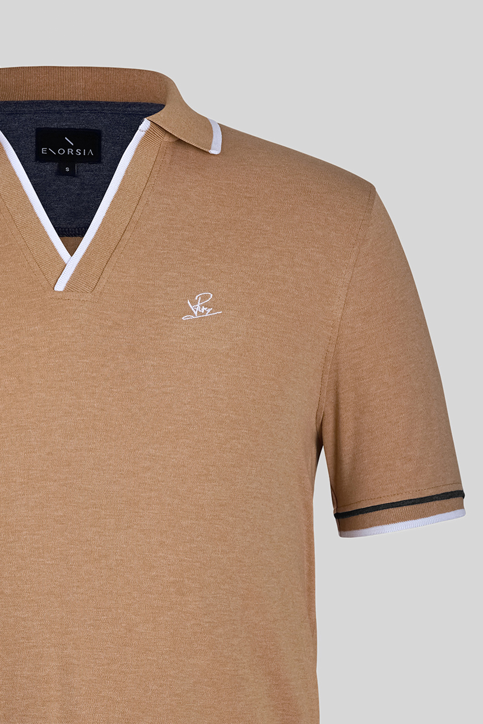 V-Neck Classic Polo Shirt