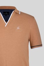 V-Neck Classic Polo Shirt