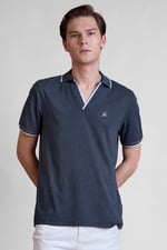 V-Neck Classic Polo Shirt