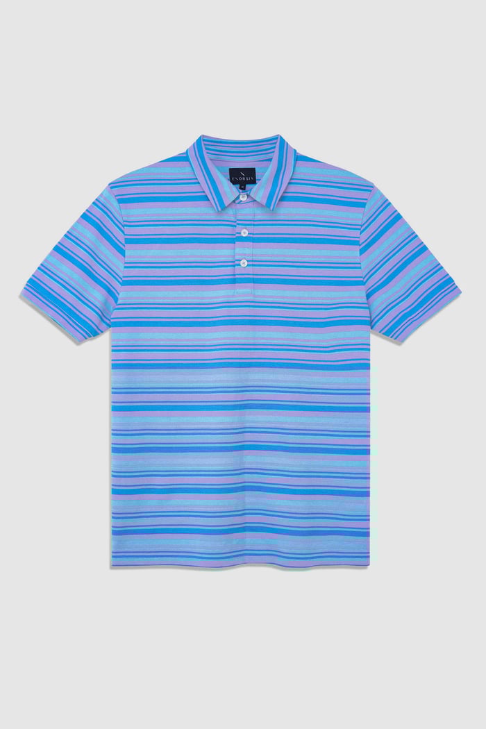 Casual Yarn Dyed Polo Shirt