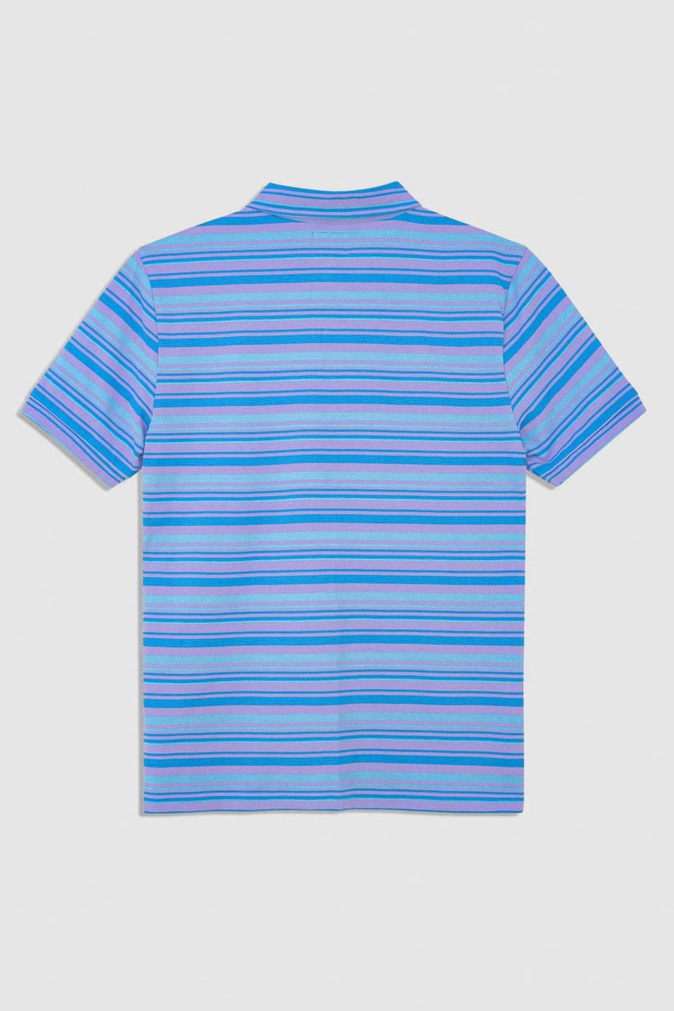 Casual Yarn Dyed Polo Shirt