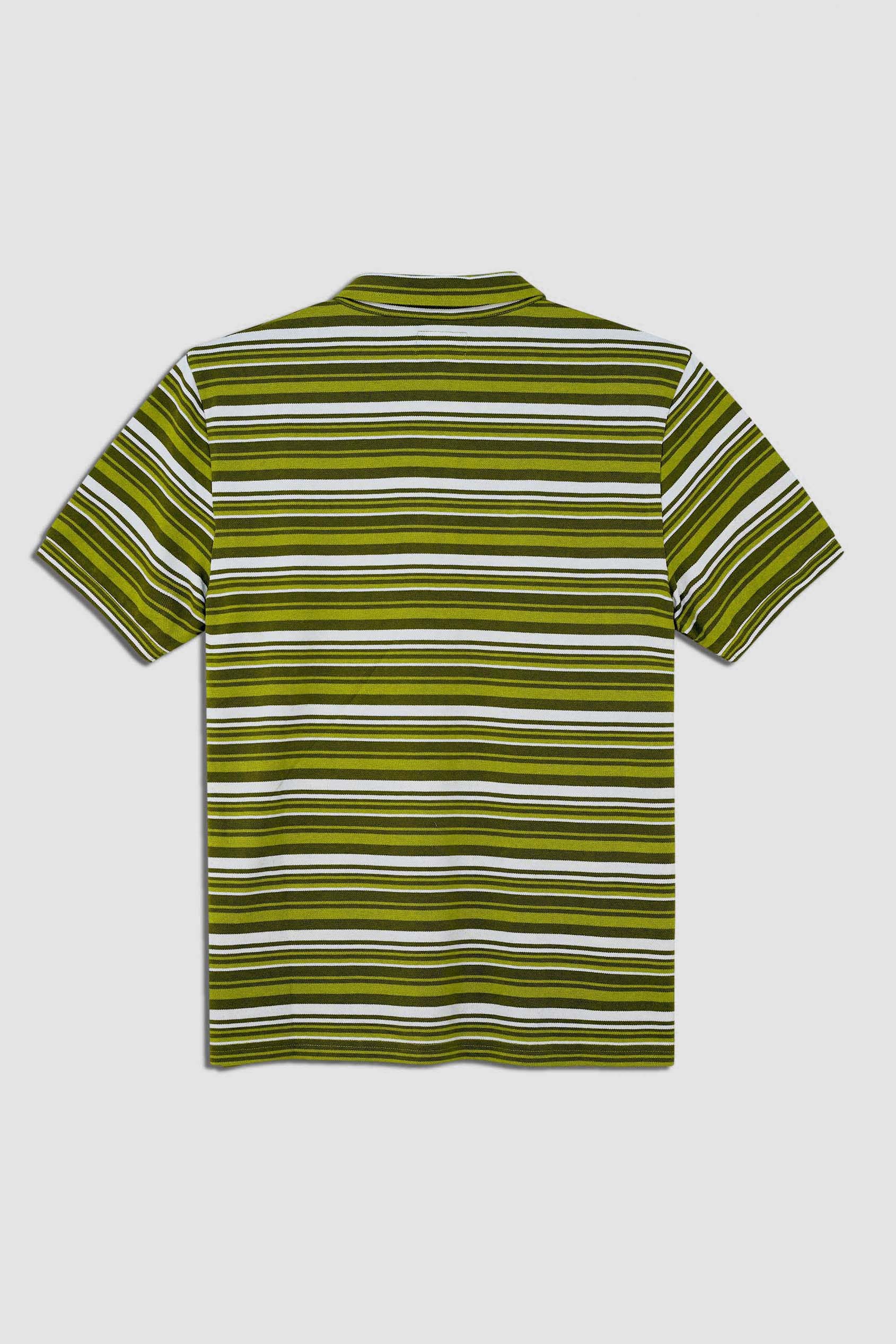 Casual Yarn Dyed Polo Shirt
