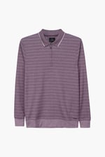 Half Zip Long Sleeve Polo Shirt