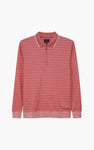 Half Zip Long Sleeve Polo Shirt