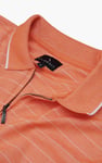Half Zip Long Sleeve Polo Shirt