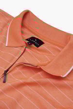 Half Zip Long Sleeve Polo Shirt