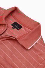 Half Zip Long Sleeve Polo Shirt