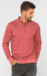 Half Zip Long Sleeve Polo Shirt