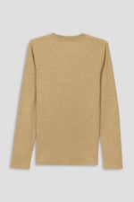 Long Sleeve Waffle T-Shirt