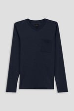 Long Sleeve Waffle T-Shirt