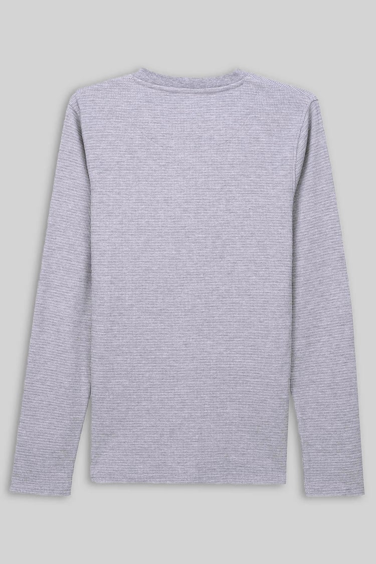 Long Sleeve Waffle T-Shirt