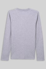 Long Sleeve Waffle T-Shirt